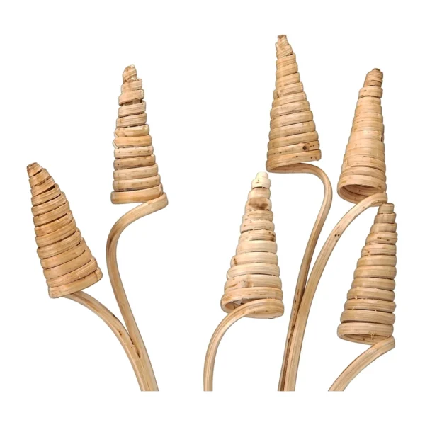 Cane Cone CA01: a handmade decorative stem