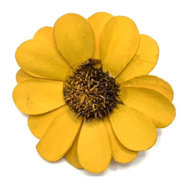 Palm Leaf Sunflower MI08: handmade palm leaf sunflower