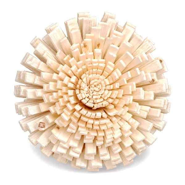 Sola Fold Kadom SO12: a dense, pompom-like sola flower