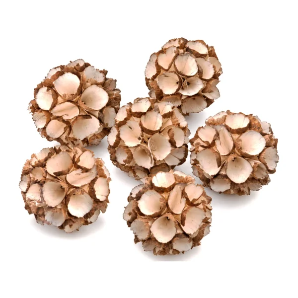 Sola Crape Ball Skin SO82: a decorative ball of hand-rolled sola cups